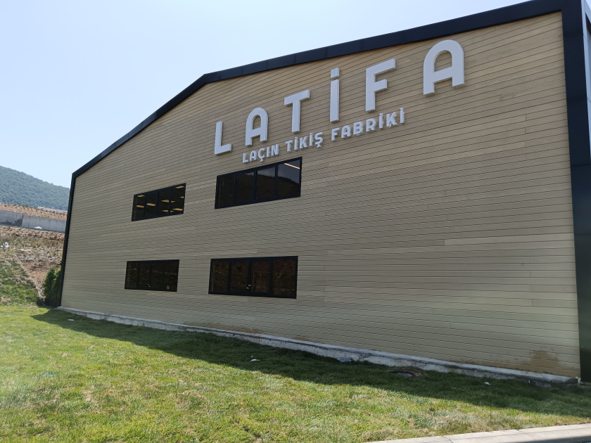 “LATIFA” Laçın tikiş fabrikində gündə 2 min ədəd tekstil məhsulu istehsal olunacaq