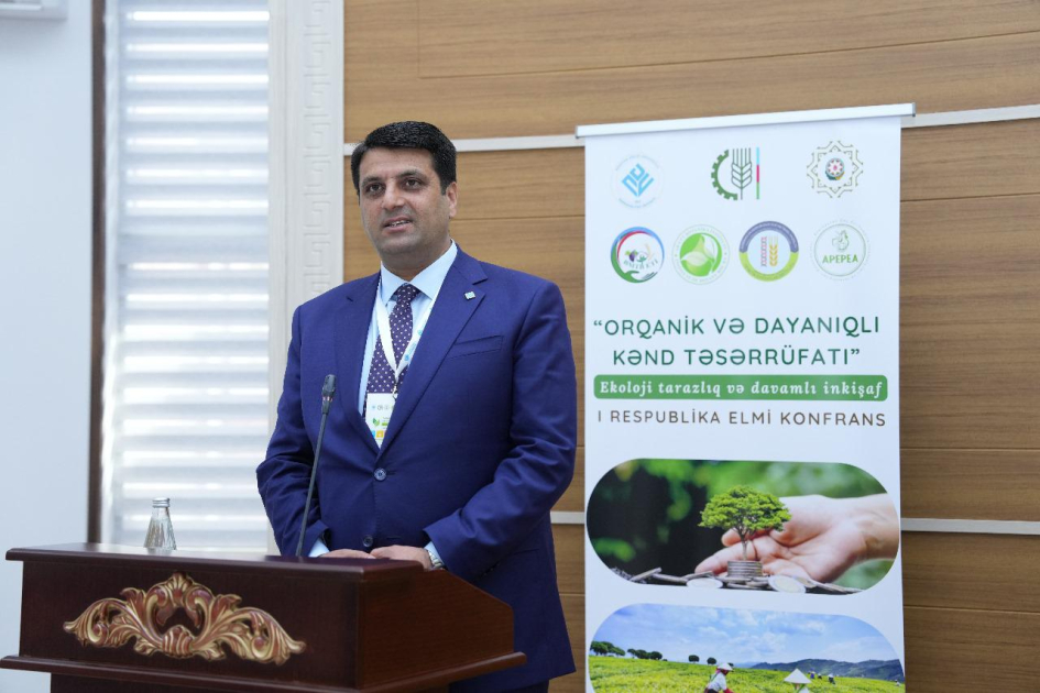 NDU-da “Orqanik və dayanıqlı kənd təsərrüfatı: Ekoloji tarazlıq və dayanıqlı inkişaf” I Respublika Elmi konfransı keçirilib