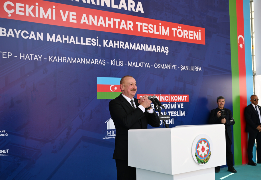 Türkiyənin Kahramanmaraş şəhərində “Azərbaycan” məhəlləsinin açılış mərasimi keçirilib YENİLƏNİB - 6 Türkiyənin Kahramanmaraş şəhərində “Azərbaycan” məhəlləsinin açılış mərasimi keçirilib YENİLƏNİB - 6