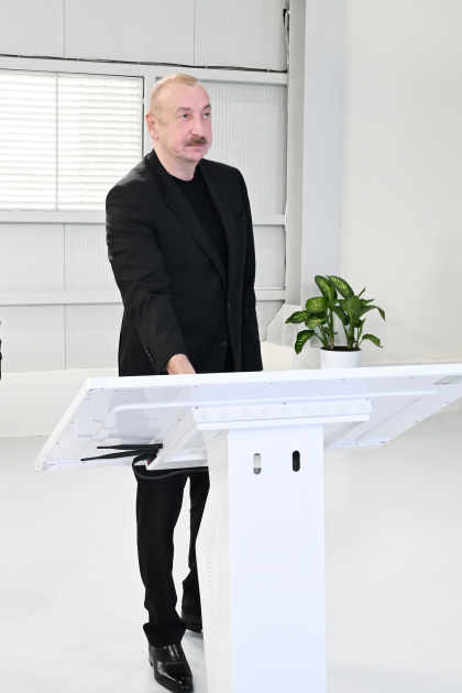 Prezident İlham Əliyev Yevlax şəhəri qumsüzgəc texnologiyalı sutəmizləyici qurğunun açılışında iştirak edib YENİLƏNİB Prezident İlham Əliyev Yevlax şəhəri qumsüzgəc texnologiyalı sutəmizləyici qurğunun açılışında iştirak edib YENİLƏNİB