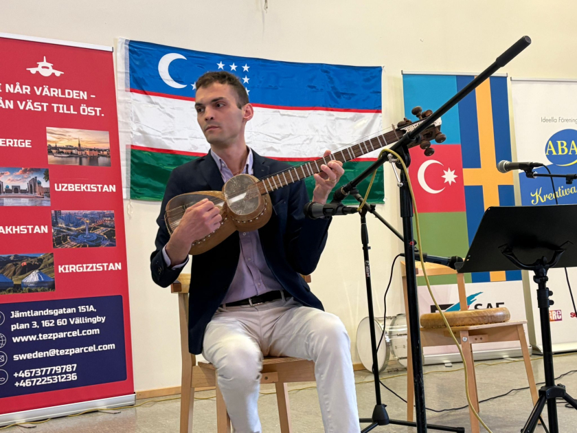 Stokholmda “Türk dünyasının milli mədəniyyəti” adlı konsert proqramı keçirilib