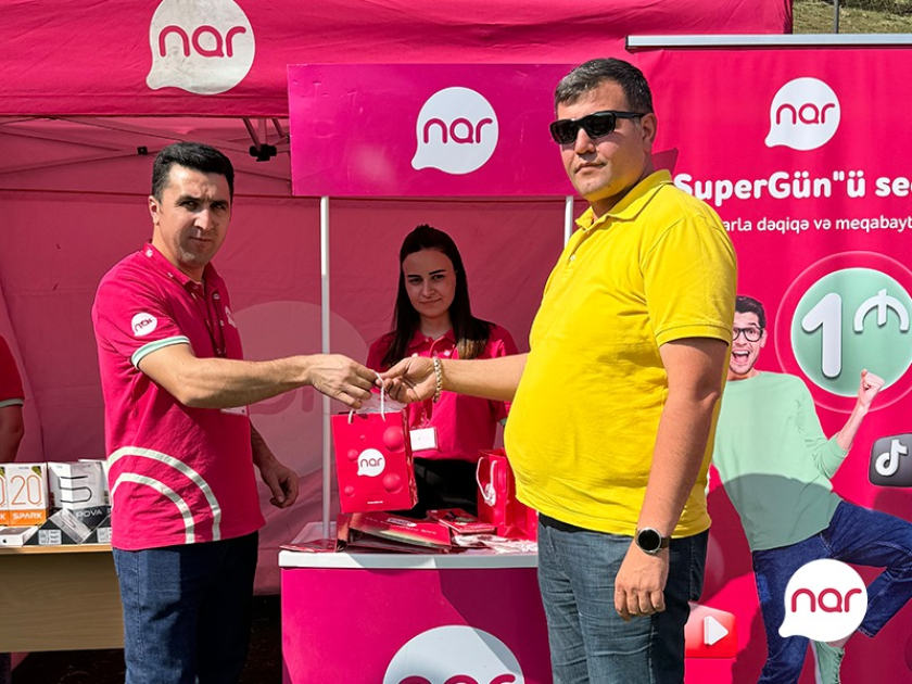 “Nar” Daşkəsən festivalında iştirak edib