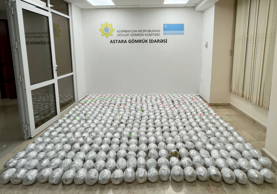 Azərbaycan gömrükçüləri 152 kiloqramdan artıq marixuana aşkar ediblər