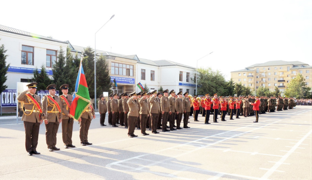 FHN-in “N” saylı hərbi hissəsində andiçmə mərasimi keçirilib