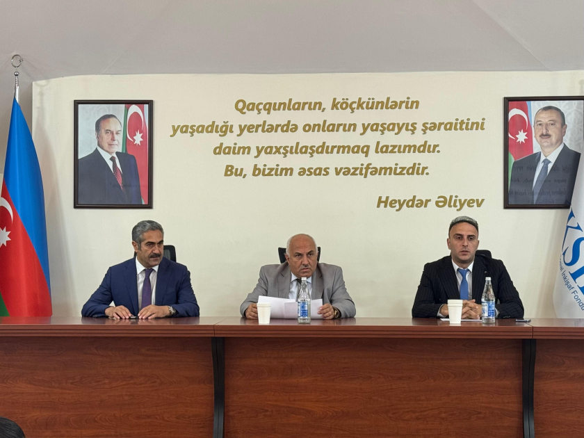 Xanyurdu sakinləri sosial müdafiə tədbirləri və mina təhlükəsi ilə bağlı maarifləndiriliblər