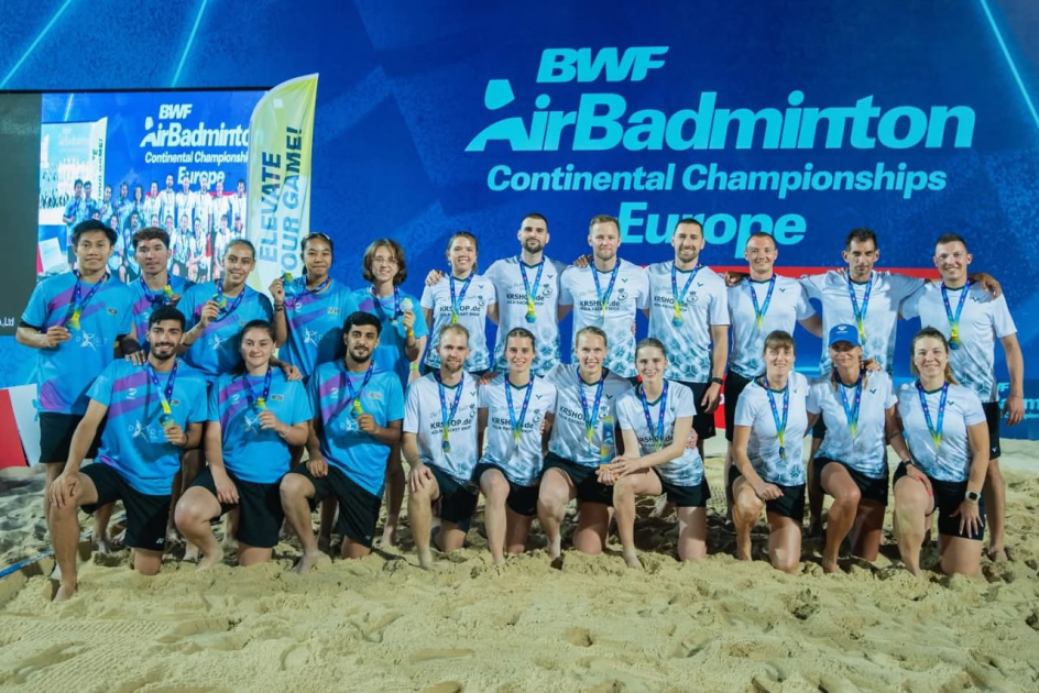 Airbadminton üzrə Azərbaycan millisi dünya çempionatına vəsiqə qazanıb