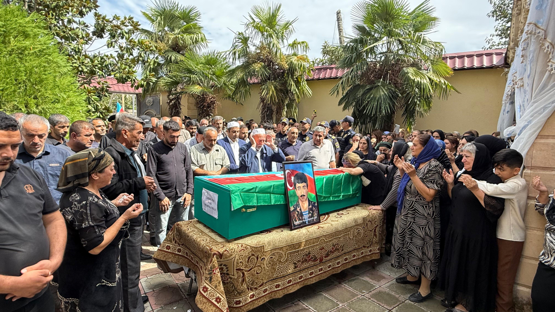 İtkin şəhid Ayaz Zərbalıyev Göyçayda dəfn edilib