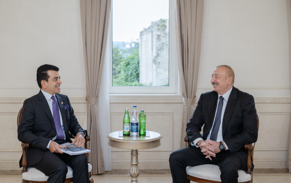 Prezident İlham Əliyev ICESCO-nun Baş direktorunu qəbul edib
