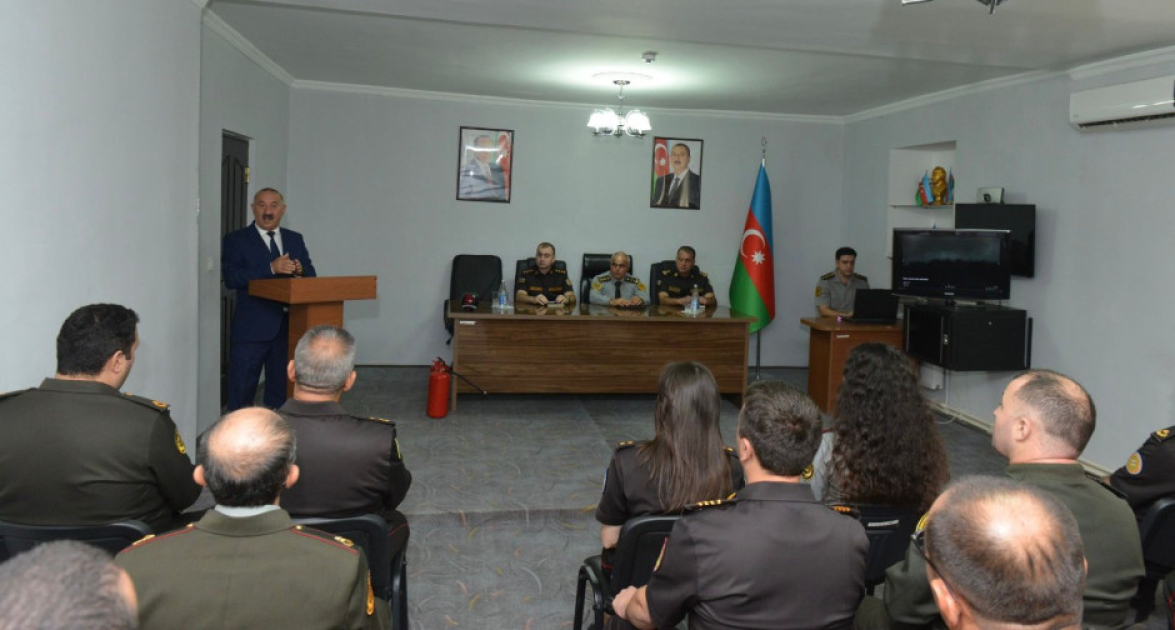 Fövqəladə Hallar Nazirliyi cəzaçəkmə müəssisəsində təlim keçirib