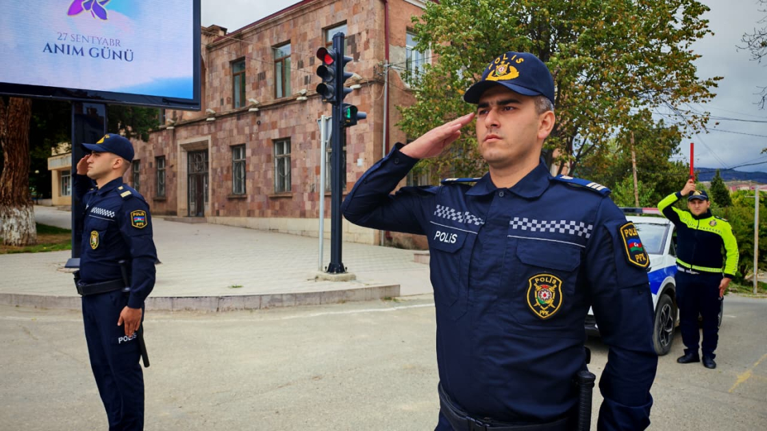 Azad olunan torpaqlarda şəhidlərimizin ruhuna ehtiram