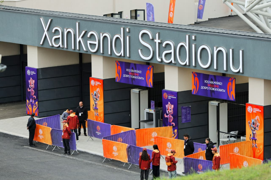 Xankəndində III MDB Oyunları zamanı polis əməkdaşları fasiləsiz xidməti davam etdirir