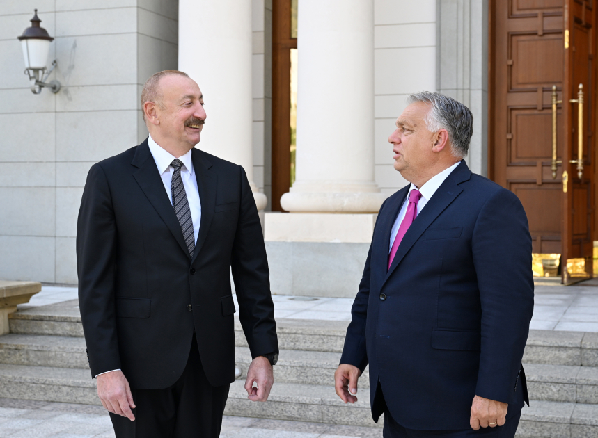 Azərbaycan Prezidenti İlham Əliyev Qəbələdə Macarıstanın Baş naziri ilə görüşüb