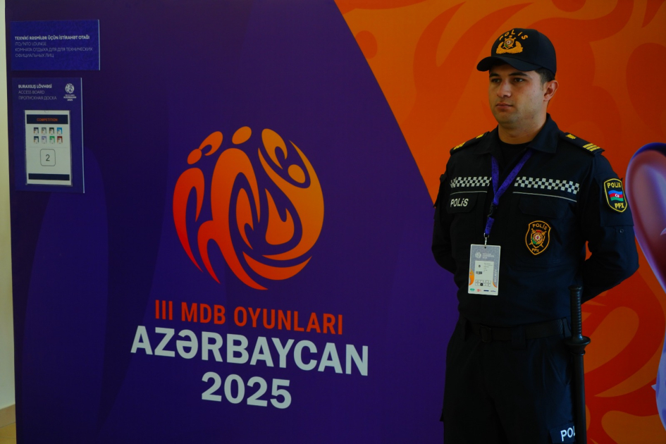 DİN: III MDB Oyunlarının Mingəçevirdə keçirilən yarışları təhlükəsizlik şəraitində yekunlaşıb