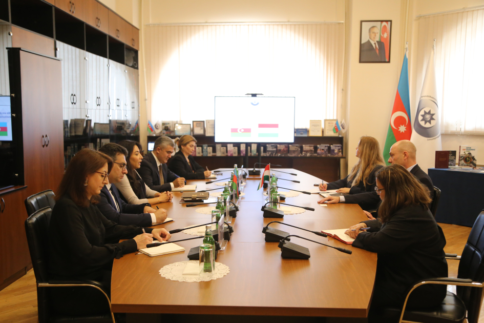 Ombudsman Səbinə Əliyeva Macarıstanın Konstitusiya Məhkəməsinin hakimi ilə əməkdaşlıq əlaqələrini müzakirə edib