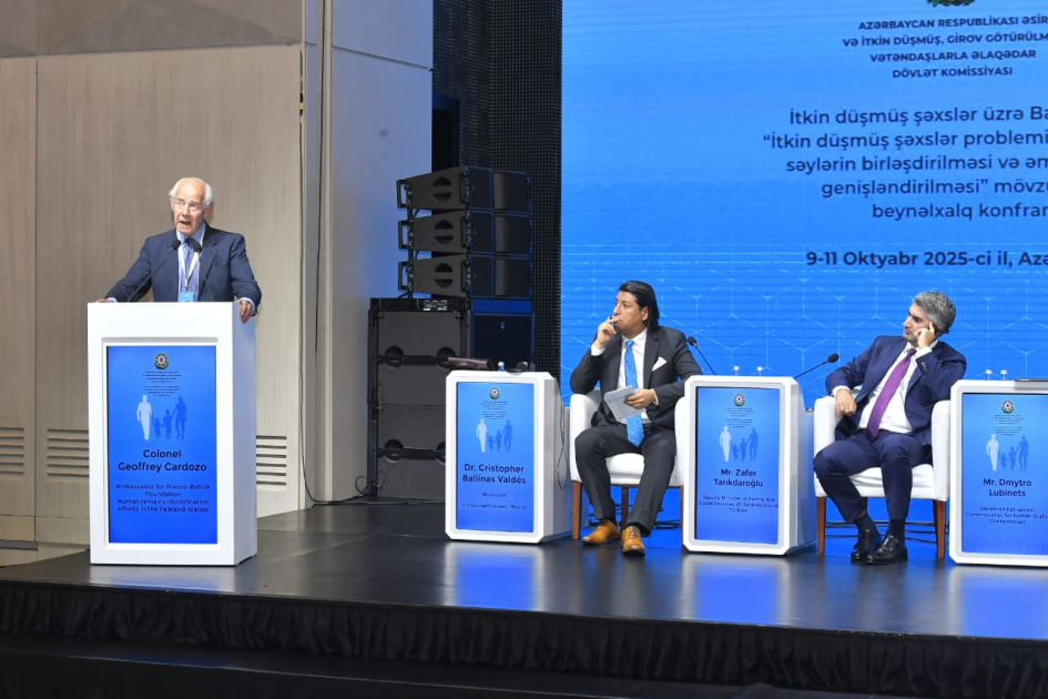“İtkin düşmüş şəxslər probleminin həlli üçün səylərin birləşdirilməsi və əməkdaşlığın genişləndirilməsi” mövzusunda beynəlxalq konfrans çərçivəsində sessiyalar keçirilib
