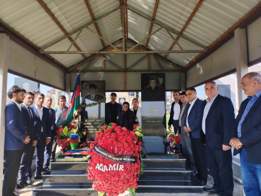 Füzulidə şəhidlərin xatirəsi anılıb, məzaları ziyarət olunub