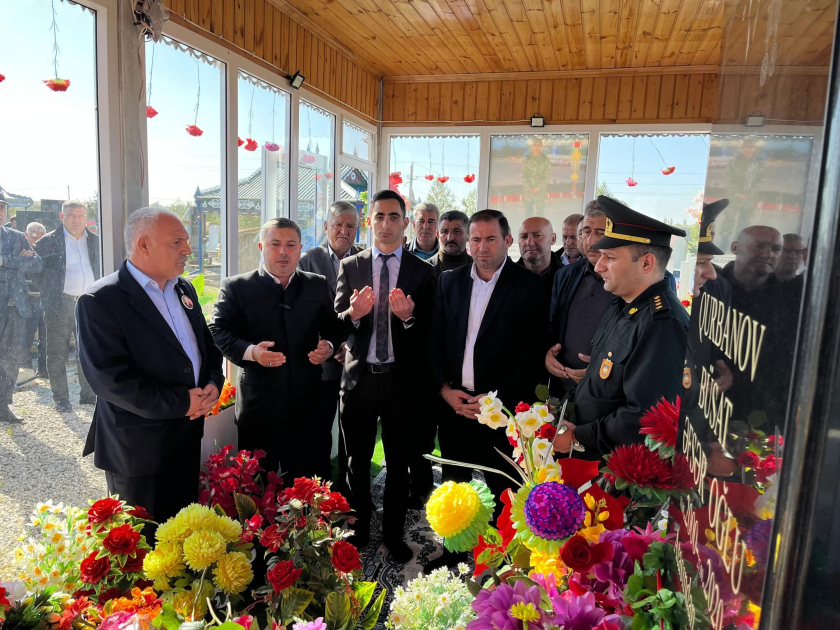 Füzulidə şəhidlərin xatirəsi anılıb