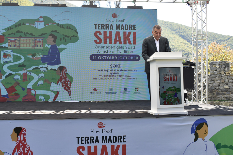 Şəki “Terra Madre” qastronomiya festivalına ev sahibliyi edib