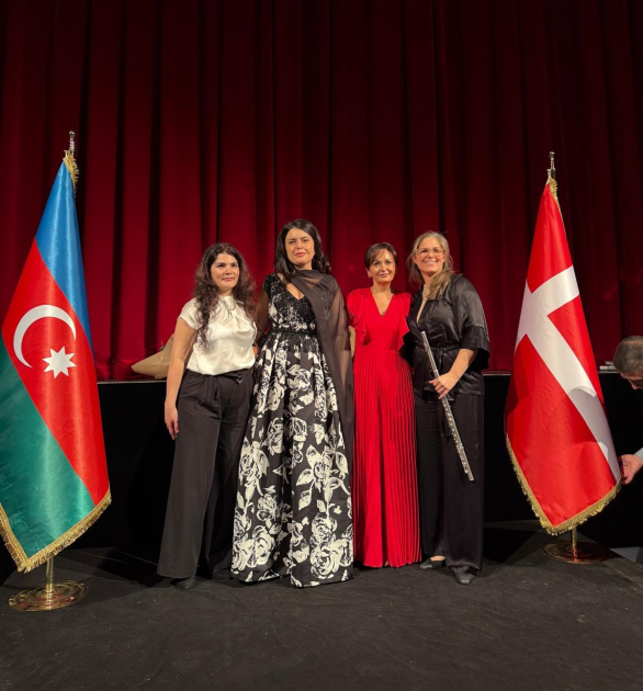 Kopenhagendə Azərbaycanın Zəfər Günü və Üzeyir Hacıbəylinin 140 illiyi qeyd olunub