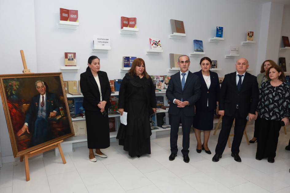 MEK-də akademik Mustafa bəy Topçubaşovun 130 illiyinə həsr olunmuş sərgi keçirilib