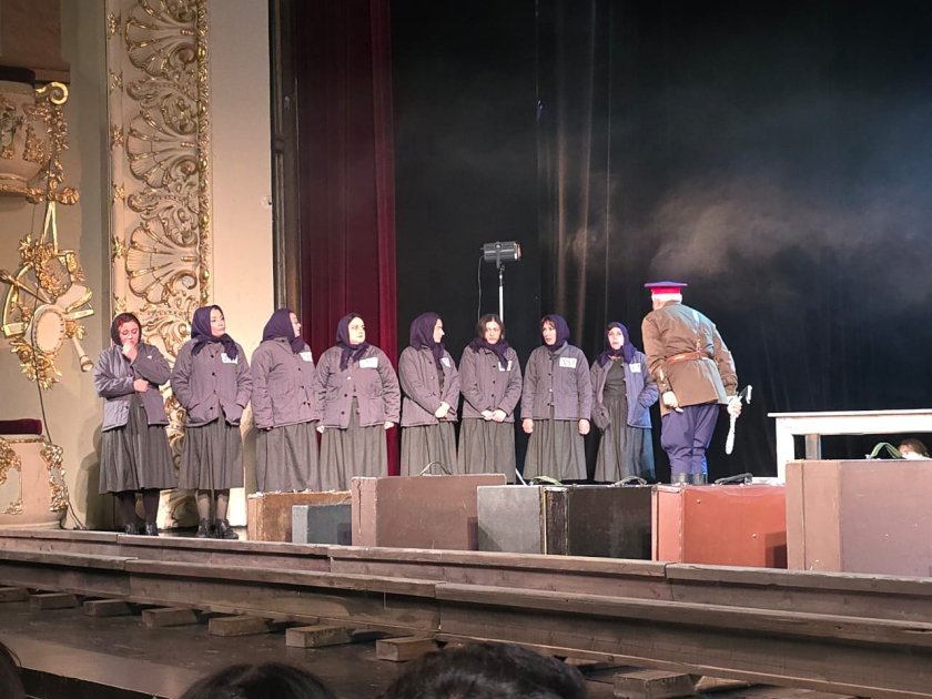 “Şükriyyə” tamaşası Gürcüstanda nümayiş etdirilib