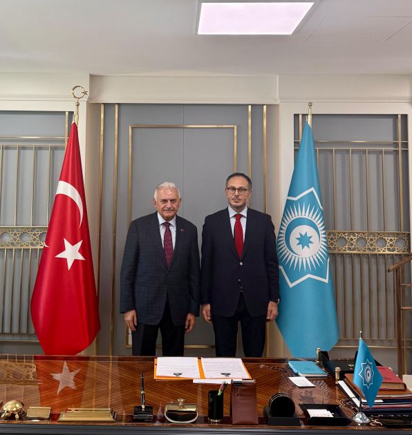 TÜRKPA Baş katibi Türk Dövlətləri Təşkilatının Ağsaqqallar Şurasının sədri ilə görüşüb