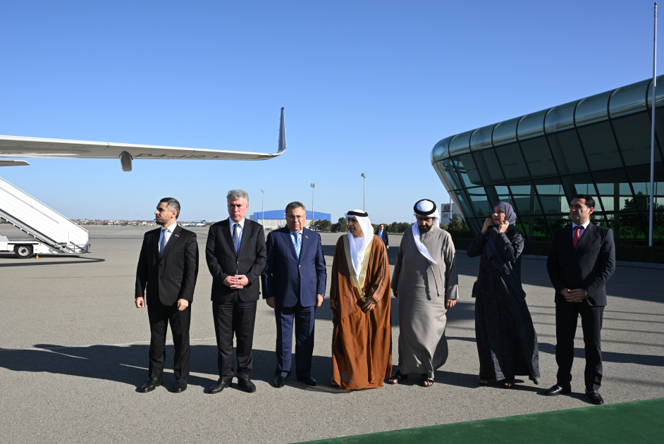 Birləşmiş Ərəb Əmirliklərinin Federal Milli Şurasının sədri Azərbaycana rəsmi səfərə gəlib