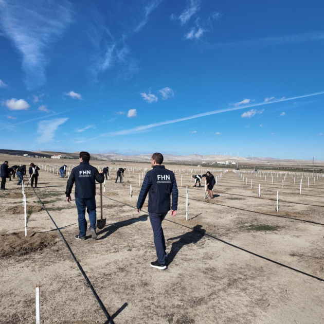 FHN Zəfər Gününə həsr olunmuş ağacəkmə aksiyası keçirib