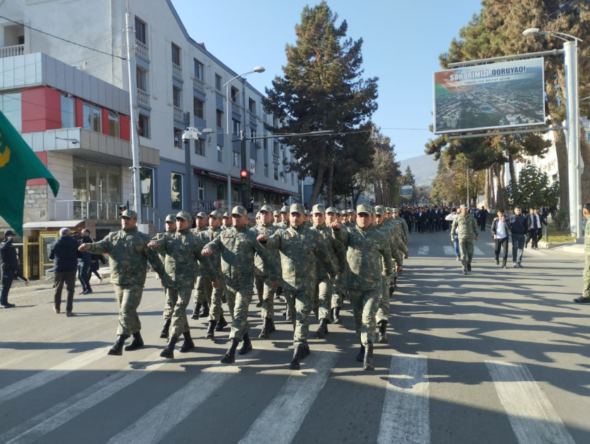 Xankəndidə Zəfər yürüşü - YENİLƏNİB