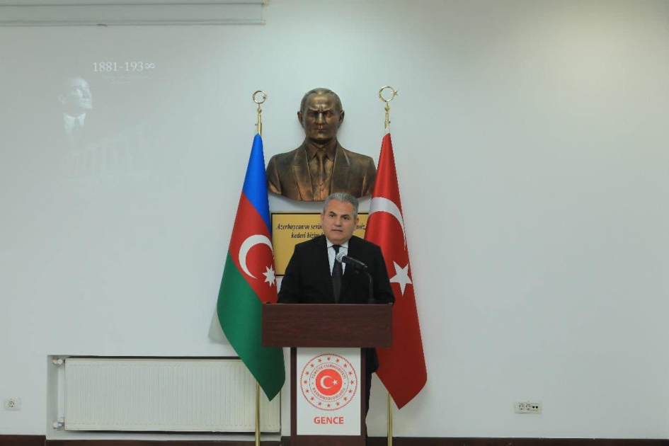 Mustafa Kamal Atatürk anılıb