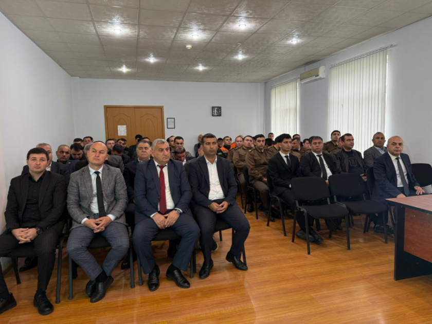 FHN radiasiya təhlükəsizliyi ilə əlaqədar tədbir keçirib