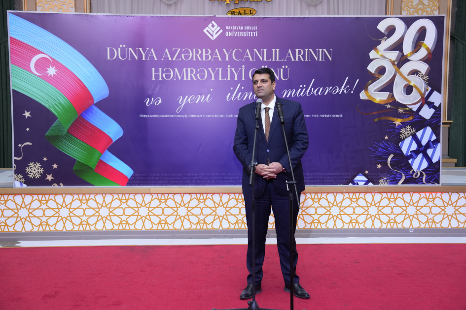 NDU-da 31 Dekabr – Dünya Azərbaycanlılarının Həmrəyliyi Günü və Yeni il münasibətilə bayram tədbiri keçirilib