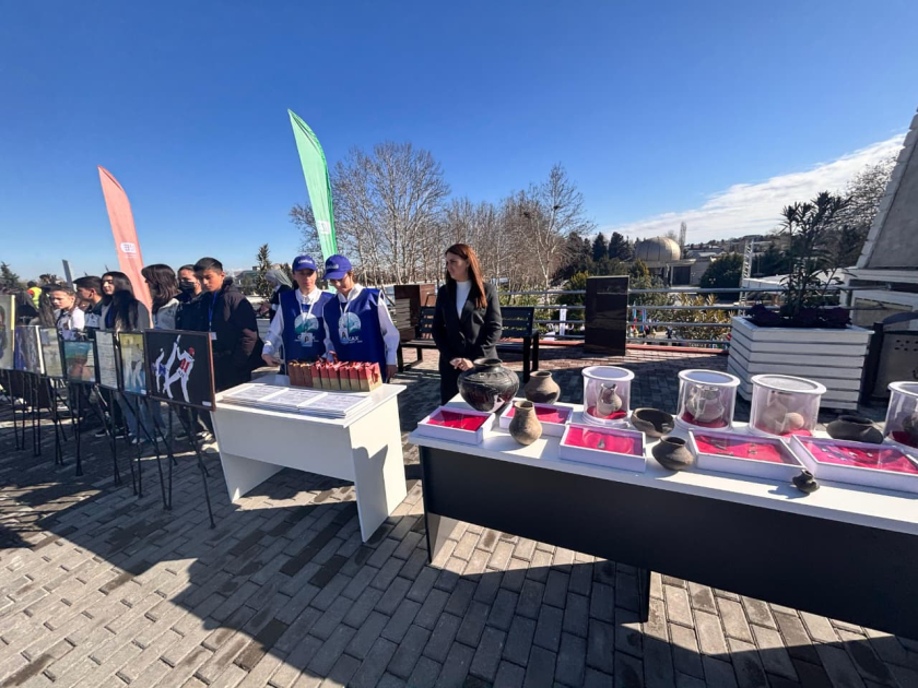 İdman Paytaxtı seçilən Qazaxda idman növlərinin nümayişi və kitab sərgisi