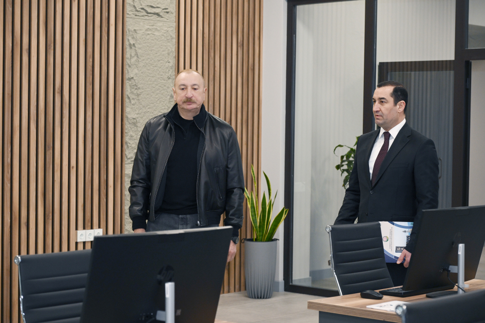 Prezident İlham Əliyev Şamaxıda “Şirvan Aqro” heyvandarlıq kompleksinin açılışında iştirak edib VİDEO