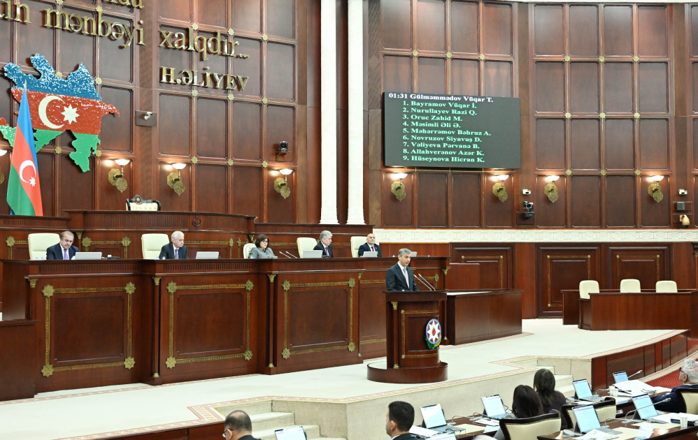 Milli Məclis Hesablama Palatasının hesabatını qəbul edib