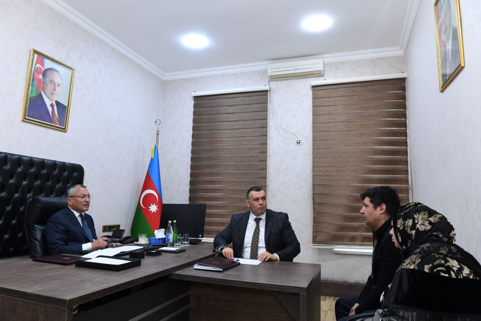 Keçmiş məcburi köçkünlərin azad edilmiş ərazilərə qayıdışla bağlı müraciətləri dinlənilib