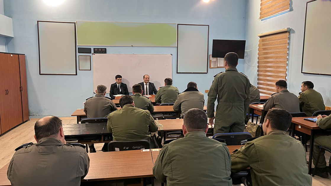 Ombudsman Aparatının nümayəndələri HHQ-nin hərbi hissəsində olublar