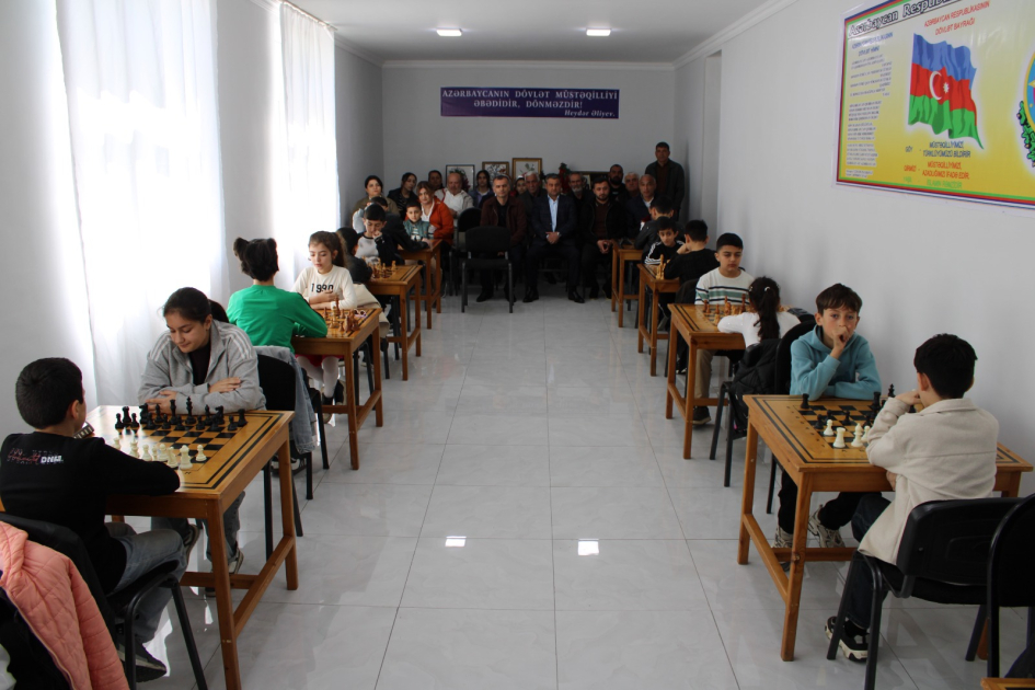 Balakəndə açıq şahmat turnirinin qalibləri mükafatlandırılıblar