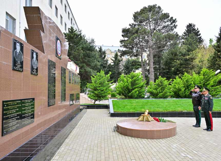 Hərbi prokuror Daxili Qoşunların hərbi hissəsində