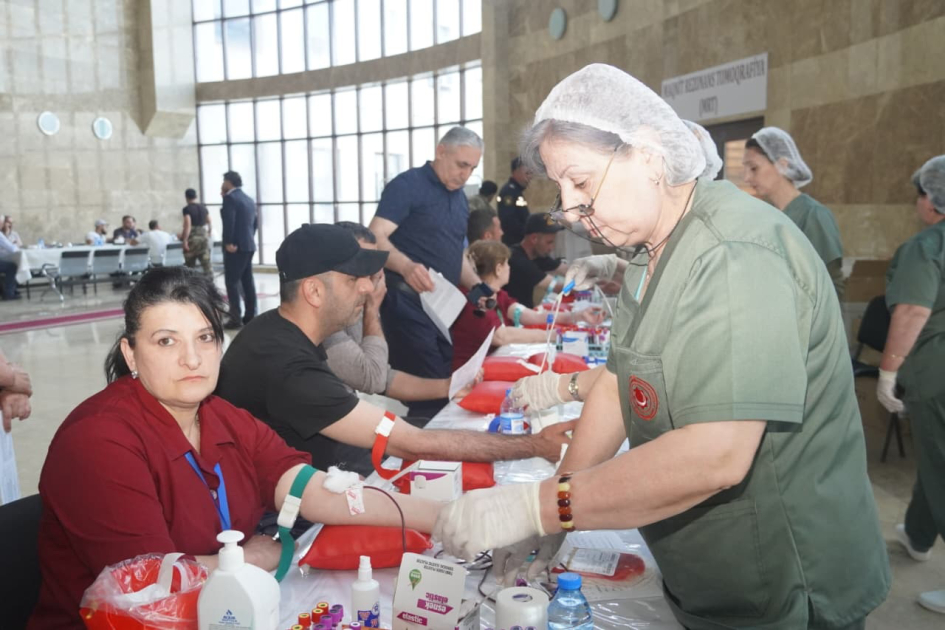 Zaqatalada irsi qan xəstəliklərindən əziyyət çəkənlər üçün xeyriyyə aksiyası
