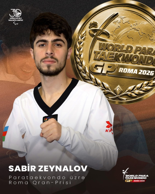 Azərbaycan parataekvondoçuları Romada iki medal qazanıblar