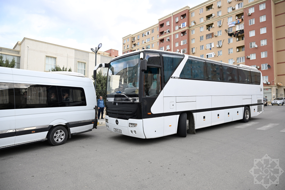 Ağdam və Xocavənd şəhərlərinə növbəti köç karvanları yola salınıb