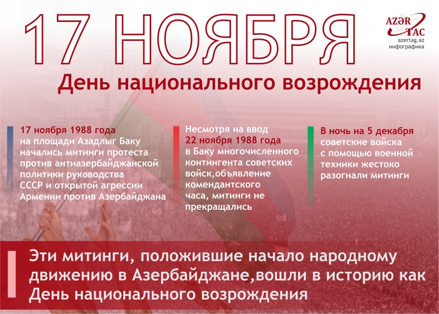 17 НОЯБРЯ - День национального возрождения