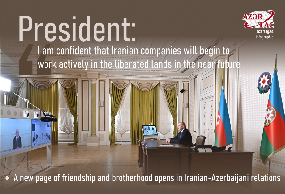 President: I am confident that Iranian companies will begin to work actively in the liberated lands in the near future