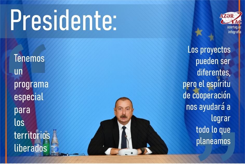 Presidente: Tenemos un programa especial para los territorios liberados