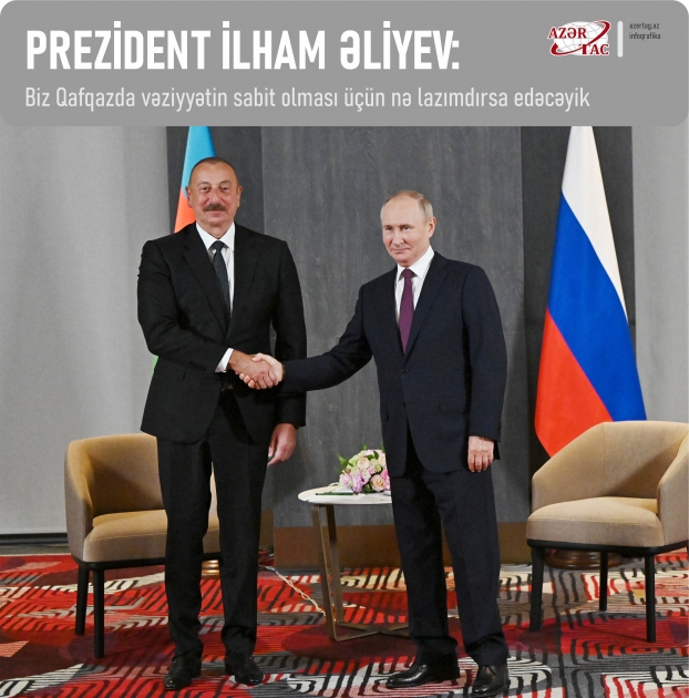 Prezident İlham Əliyev: Biz Qafqazda vəziyyətin sabit olması üçün nə lazımdırsa edəcəyik