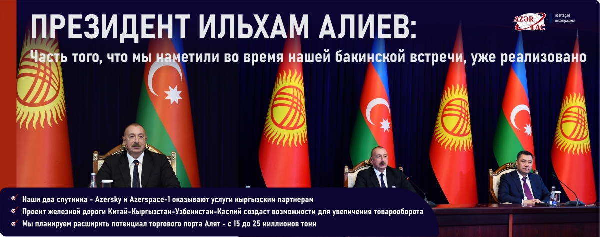 Президент Ильхам Алиев: Часть того, что мы наметили во время нашей бакинской встречи, уже реализовано