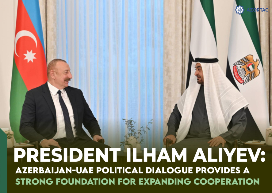 President Ilham Aliyev: Azerbaijan-UAE political dialogue provides a strong foundation for expanding cooperation