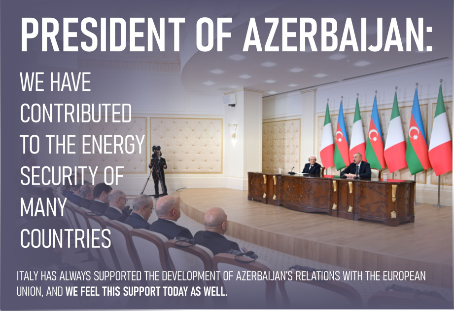 President of Azerbaijan: We have contributed to the energy security of many countries