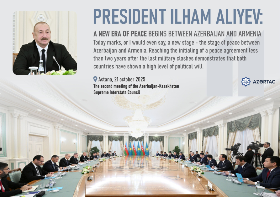 President Ilham Aliyev: A new era of peace begins between Azerbaijan and Armenia